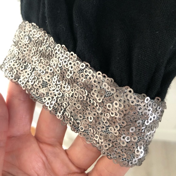 Black long sleeves Midi dress. - Picture 11 of 12